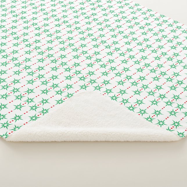 Mid Mod Garland Sherpa Blanket (3 Größen) Sherpadecke (3/4)