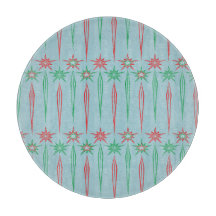 Mid Mod Icicles Glas Cutting Board