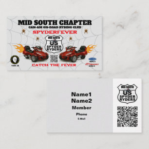 Mid South Chapitre - Carte de visite
