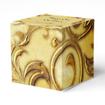 Midas Touch Gold Gastgeschenk Hochzeit Box