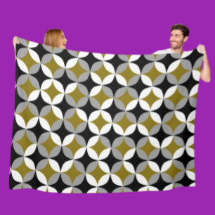 Midcentury Mod – Fleece-Decke Fleecedecke