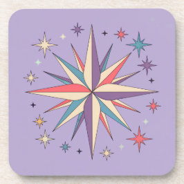 MidCentury Modern Lavender Untersetzer Set
