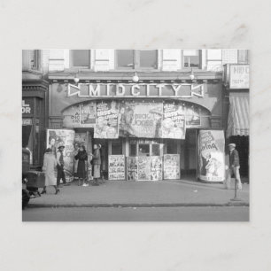 Midcity Kino, 1937 Postkarte