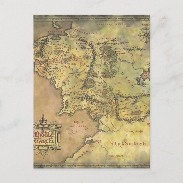 MIDDLE EARTH™ #2 Karte (Vorderseite)