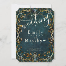 Middle-earth Majestät Hochzeitseinladung