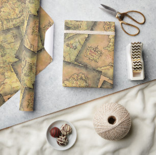 MIDDLE EARTH™ Map Geschenkpapier
