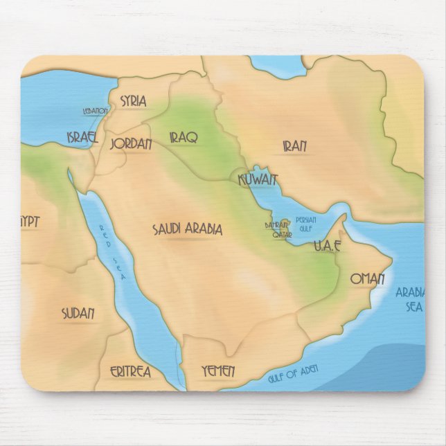Middle East Mousepad (Vorne)