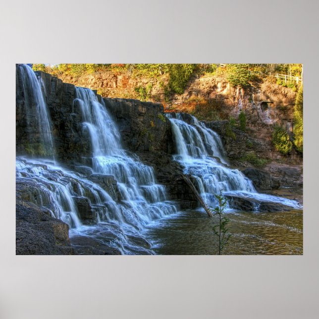 Middle Gooseberry Falls Poster (Vorne)