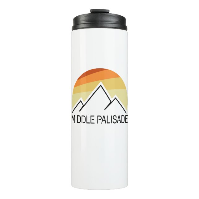 Middle Palisade California Retro Thermosbecher (Vorderseite)