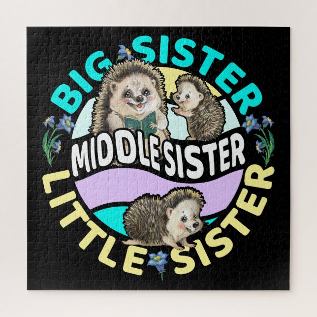 Middle Sister ist eine große und kleine Schwester (Vertikal)