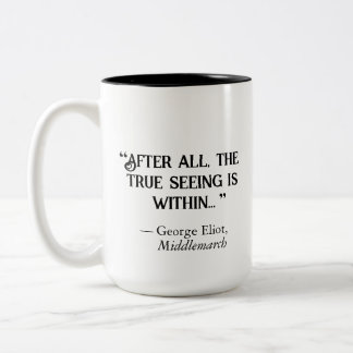 Middlemarch "True Seeing" Zweifarbige Tasse