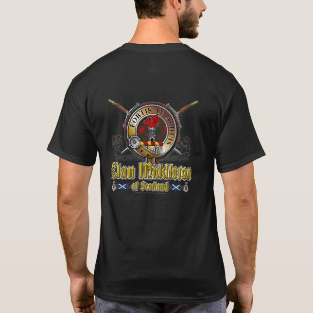 Middleton Clan Abzeichen T-Shirt (Rückseite)
