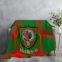 Middleton-Schottischer-Clan-Tartan-Wappen
