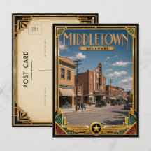 Middletown Delaware Vintage Art Deco Golden Age