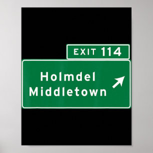 Middletown Holmdel Nj New Jersey Garden State Park Poster