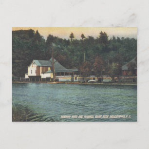 Middletown NY, Midway Park, Vintage Postkarte