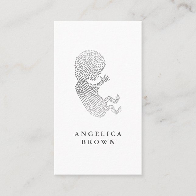 Midfrau Doula Business Card Visitenkarte (Vorderseite)