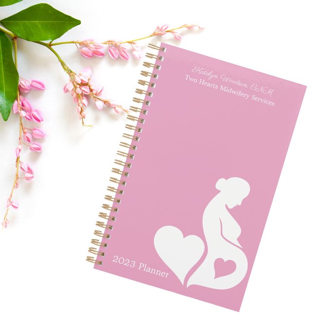 Midfrau Doula oder OBGYN Beautiful Custom Pink 202 Planer (Von Creator hochgeladen)