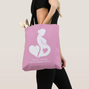 Midfrau Doula Schönes Business Pink Tasche