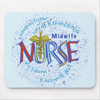 Midfrau Nurse Motto Mousepad