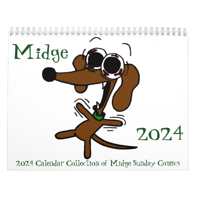 Midge 2024 'Sonntag Comic Kalender (Titelbild)