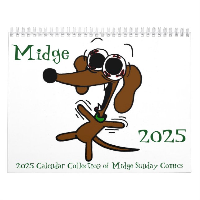 Midge 2025 'Sonntag Comic-Kalender Kalender (Titelbild)