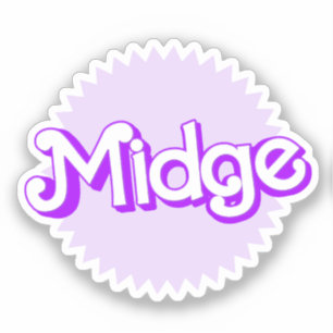Midge Aufkleber