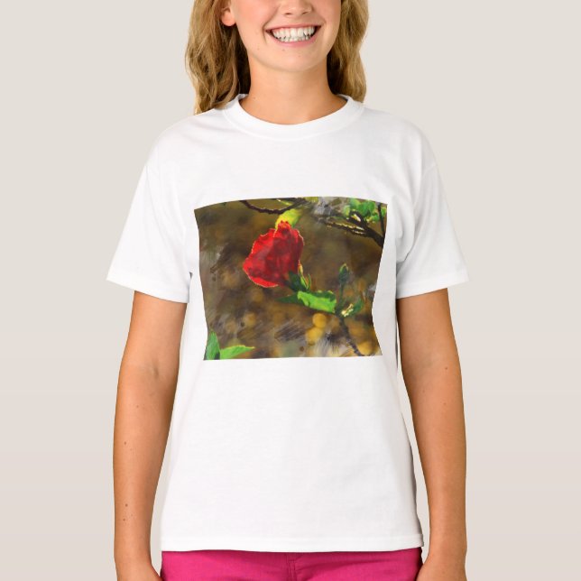 Midge-Blume T-Shirt (Vorderseite)