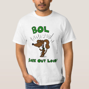 Midge "BOL Bark Out Loud" Mens Value T - Shirt