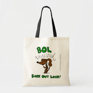Midge "BOL Bark Out Loud" Tote Bag Tragetasche