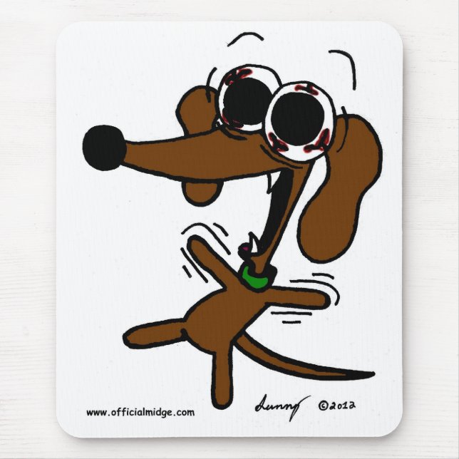 Midge Freakin' Out Mousepad (Vorne)