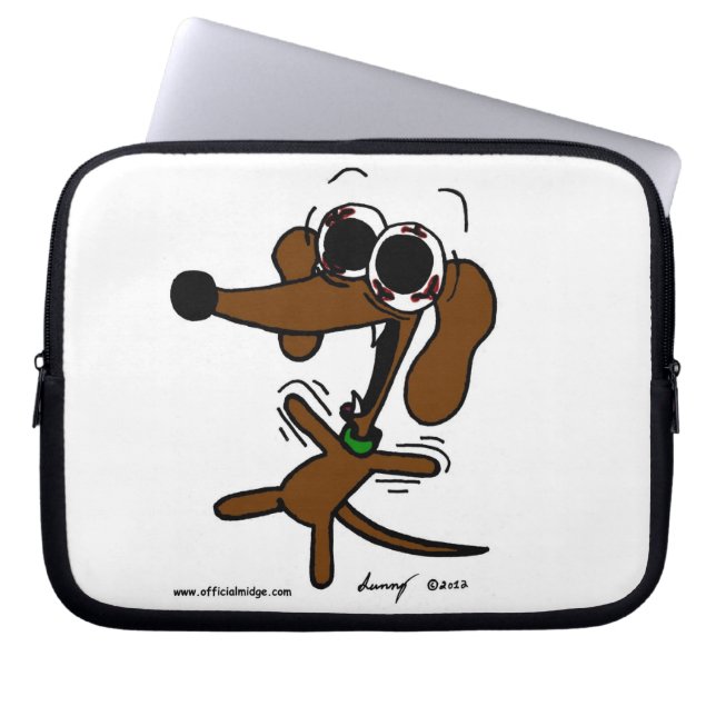 Midge Freakin'Out Laptop Sleeve (Vorderseite)
