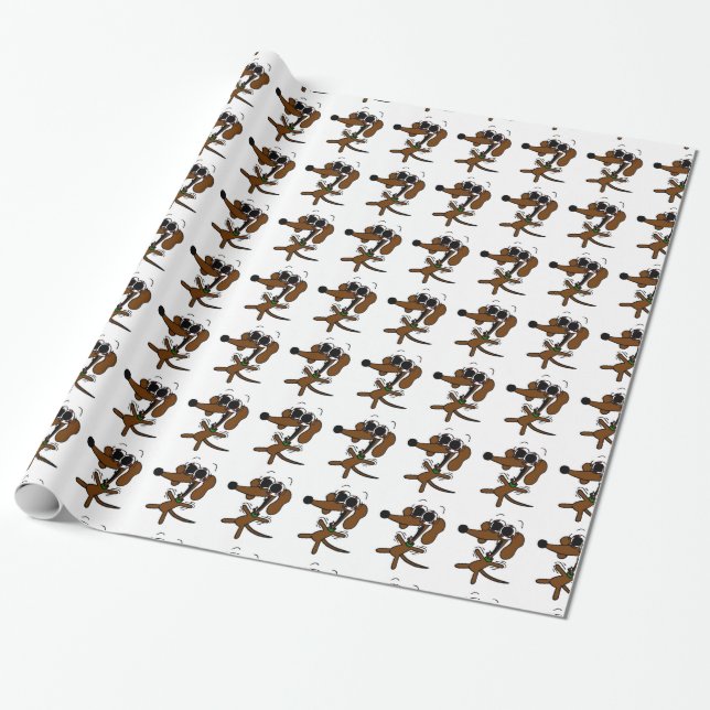 Midge Freakin'out Wrapping Paper Geschenkpapier (Ungerollt)