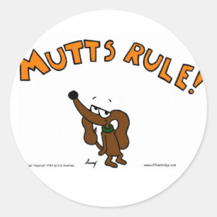 Midge MUTTS RULE Stickers - Set von 20