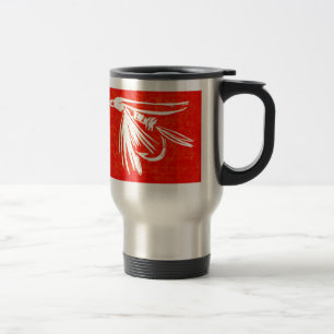 "Midge Red - Cruel Foreut" Fischen Tasse