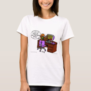Midge Stock Portfolio Womens Baby Doll T - Shirt