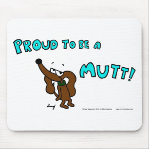 Midge STOLZ, EIN MUTT-MUSEPAD ZU SEIN Mousepad