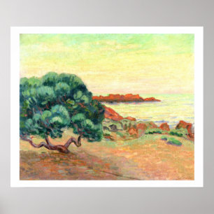 Midi-Landschaft, 1898 (Öl auf Leinwand) Poster