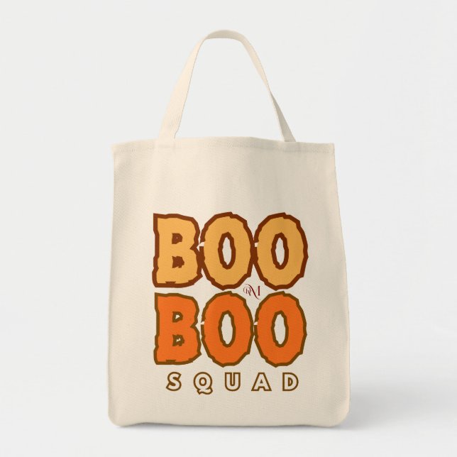 Midi-Tasche: HALLOWEEN Boo Tragetasche (Vorne)