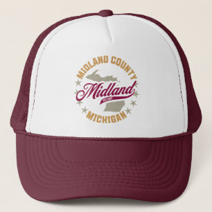 Midland, Michigan Truckerkappe