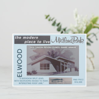 Midland Park House Modèle de carte collective