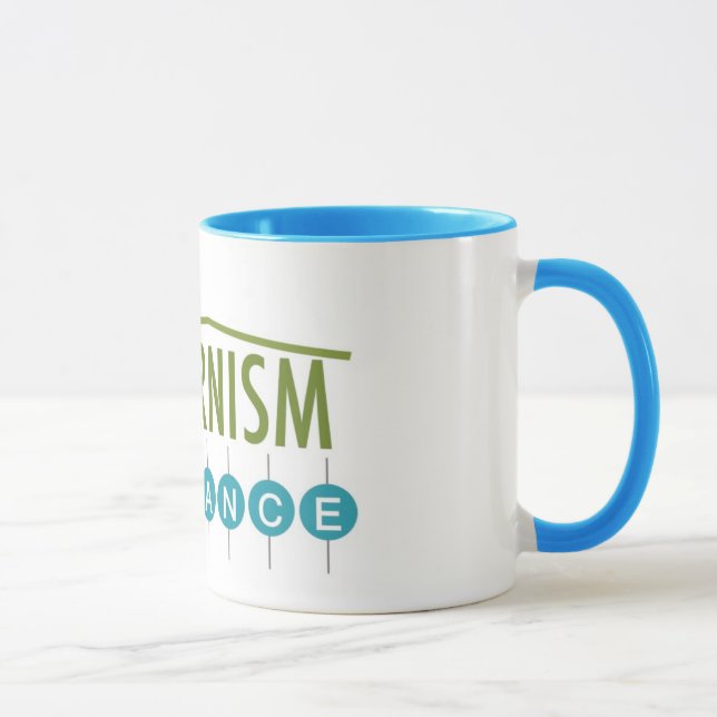 Midland Park Modernism Alliance - Blue Accents Tasse (Rechts)