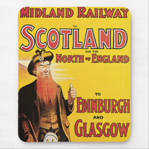 Midland Railway nach Schottland Mousepad