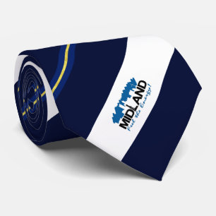 Midland (Texas) - Stadtflagge Neck Tie Krawatte