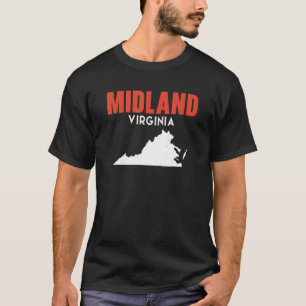 Midland Washington State America Travel Washin T-Shirt
