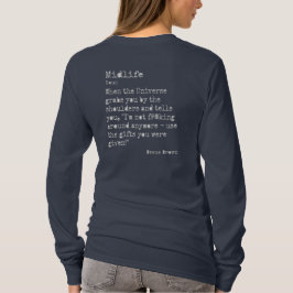 Midlife: Lange Schläfchen Crew Neck T-Shirt
