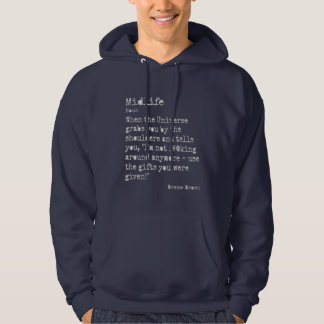 Midlife : Sweat - shirts à capuche sombres