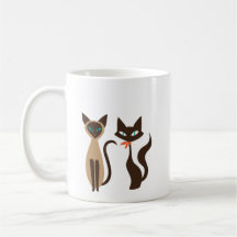 MidMod Katzen Tasse