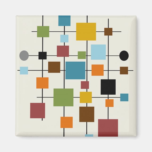 MidMod-Kunstporträt_Seite_4 Magnet (Vorne)