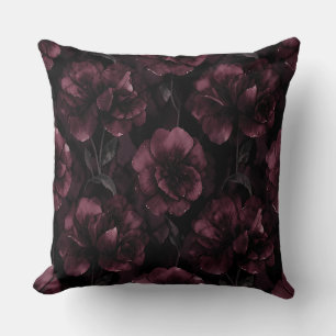 Midnight Bloom Muttertag Kissen
